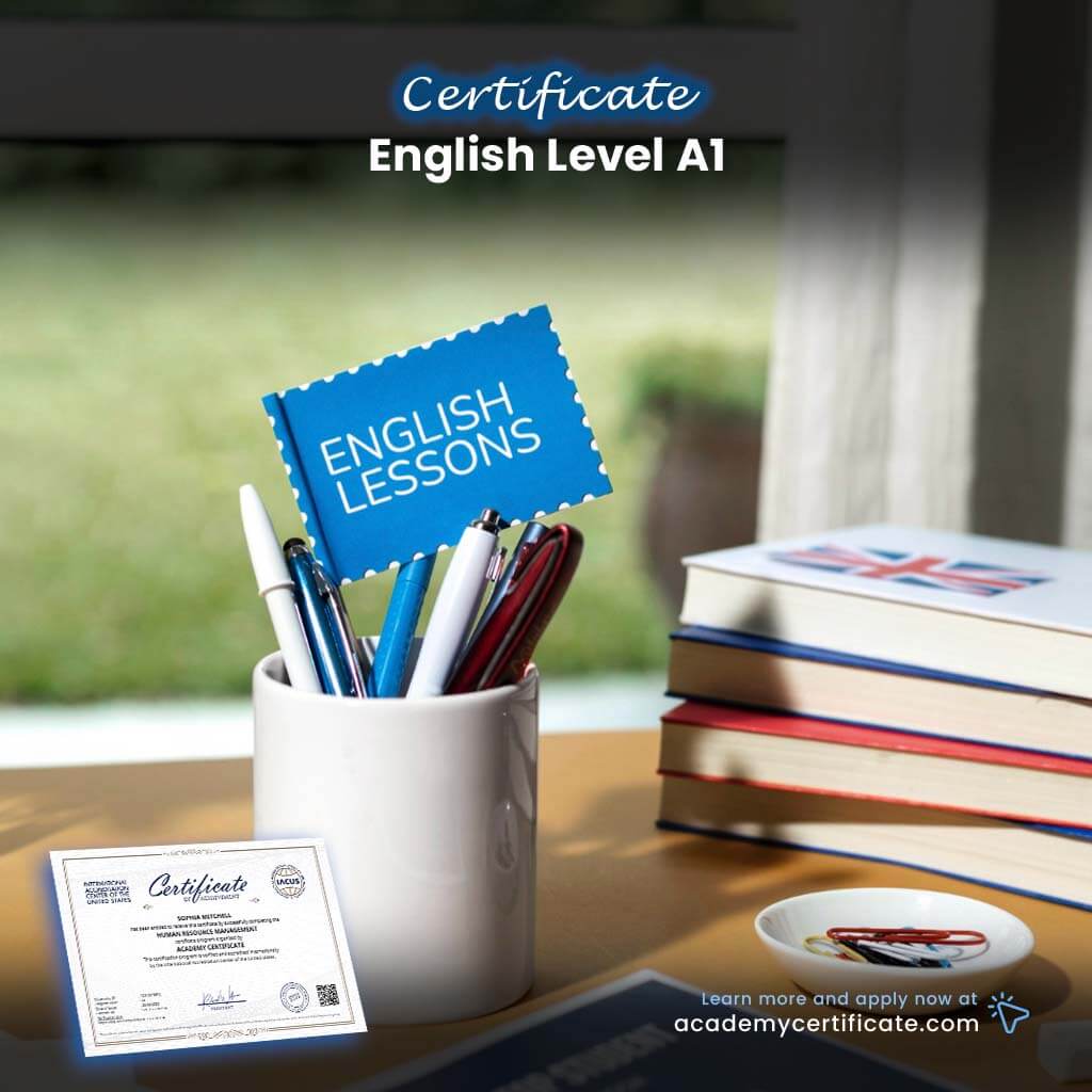 English Level A1 Certificate