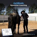Equestrian Coaching Certificate