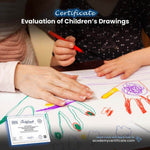 شهادة تقييم رسومات الأطفال