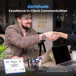 Excellence in Client Communication Certificate