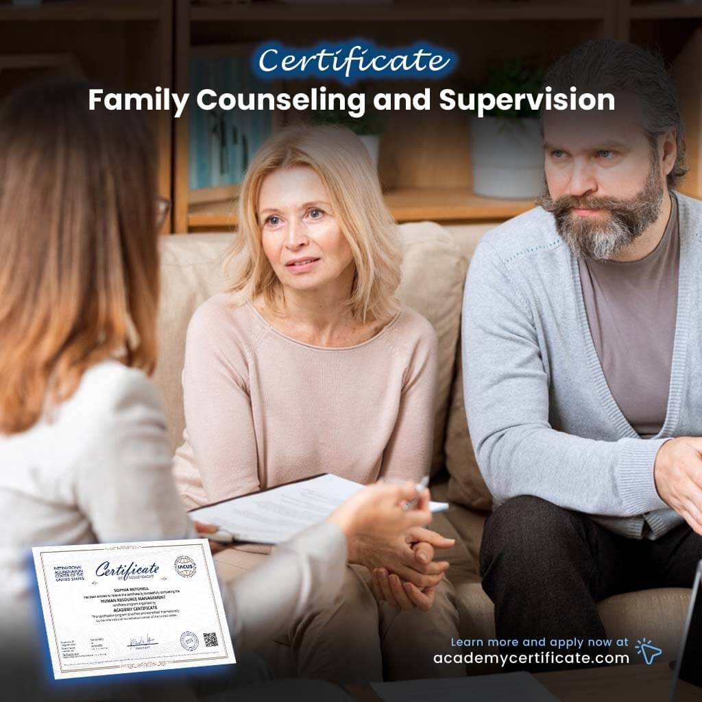 شهادة الإرشاد والإشراف الأسري