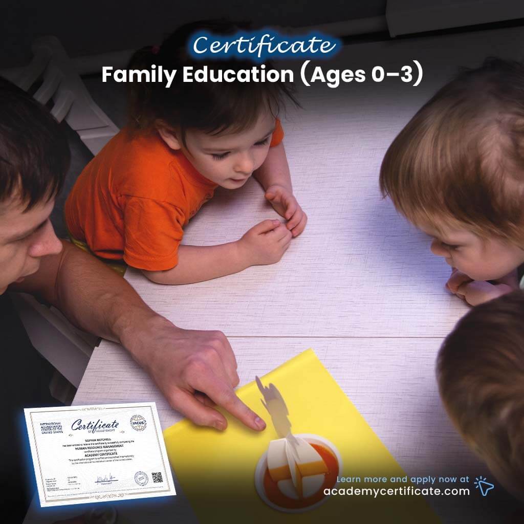 Family Education (Ages 0–3) Certificate