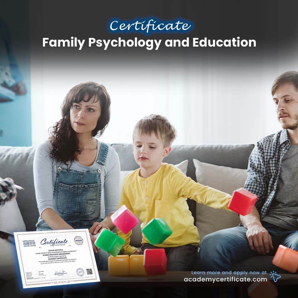 Family Psychology and Education Certificate