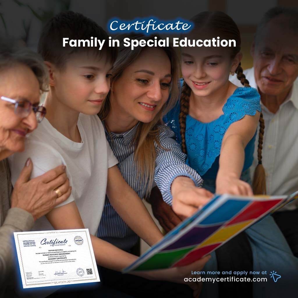 Family in Special Education Certificate