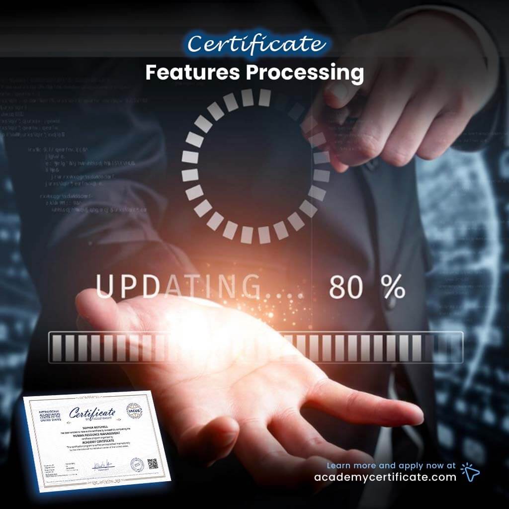 Features Processing Certificate