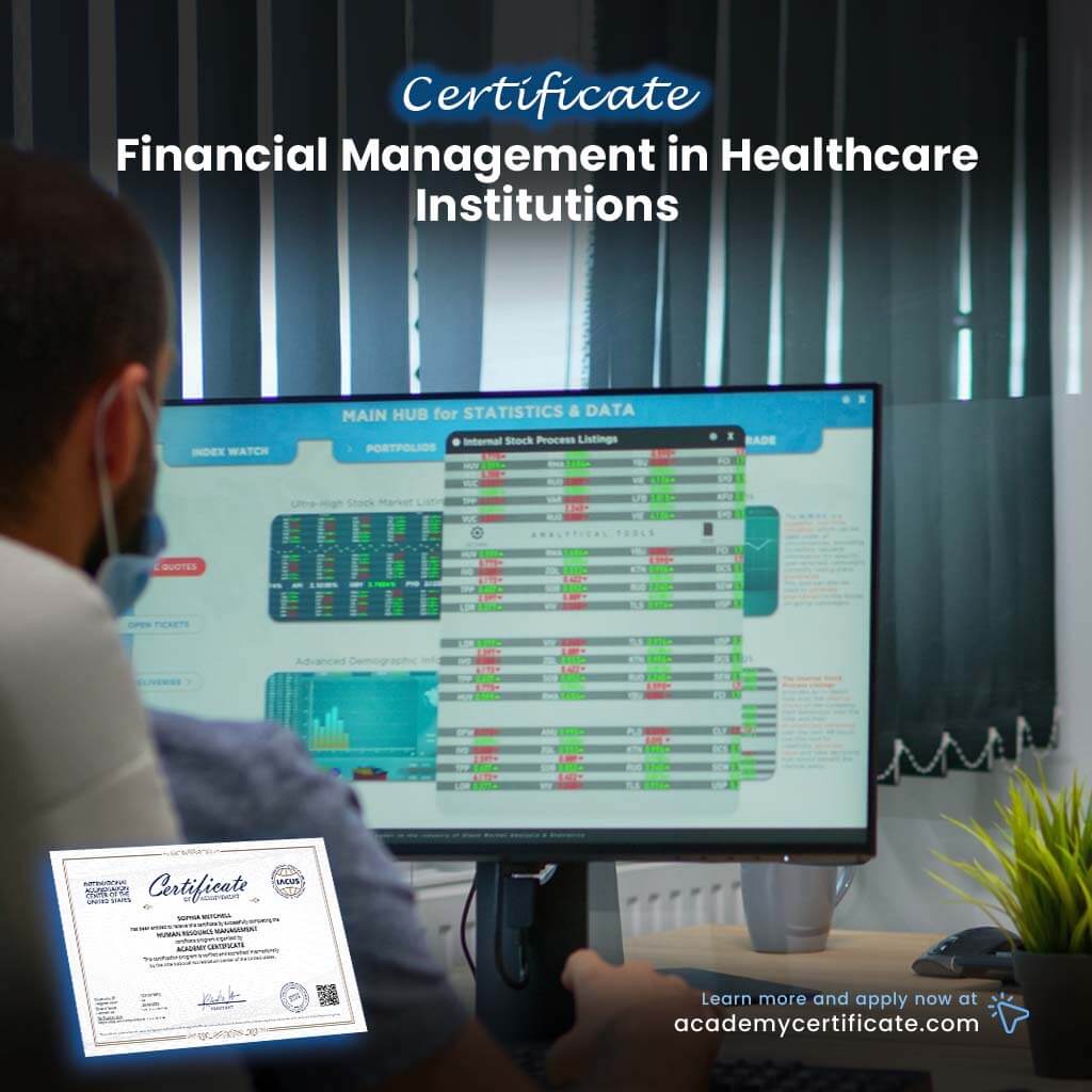 Financial Management in Healthcare Institutions Certificate