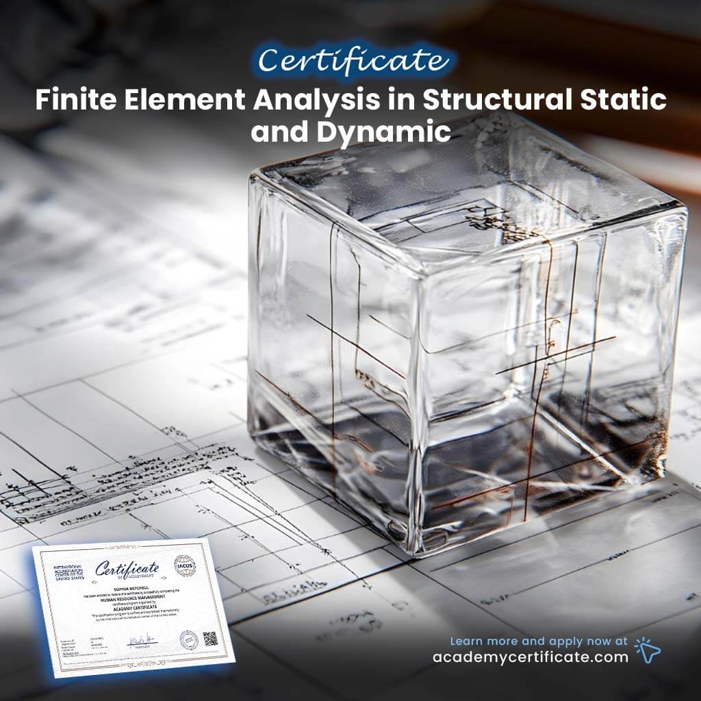 Finite Element Analysis in Structural Static and Dynamic Certificate