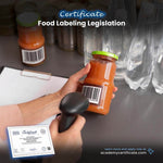 Food Labeling Legislation Certificate