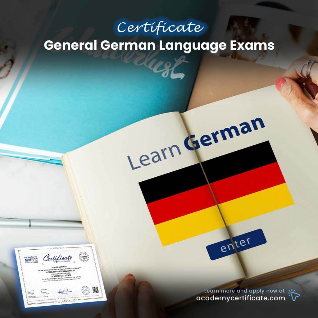 General German Language Exams Certificate