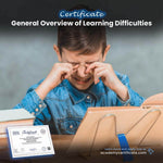 نظرة عامة على شهادة صعوبات التعلم