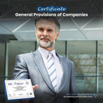 الأحكام العامة لشهادة الشركات