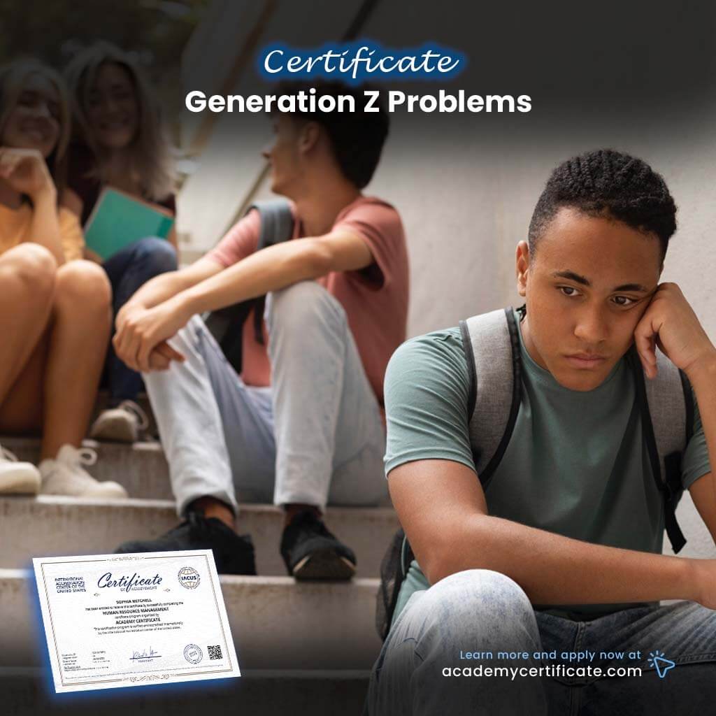 شهادة مشاكل الجيل Z