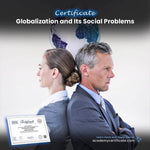 Globalization and Its Social Problems Certificate