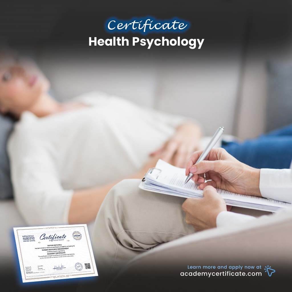 Health Psychology Certificate