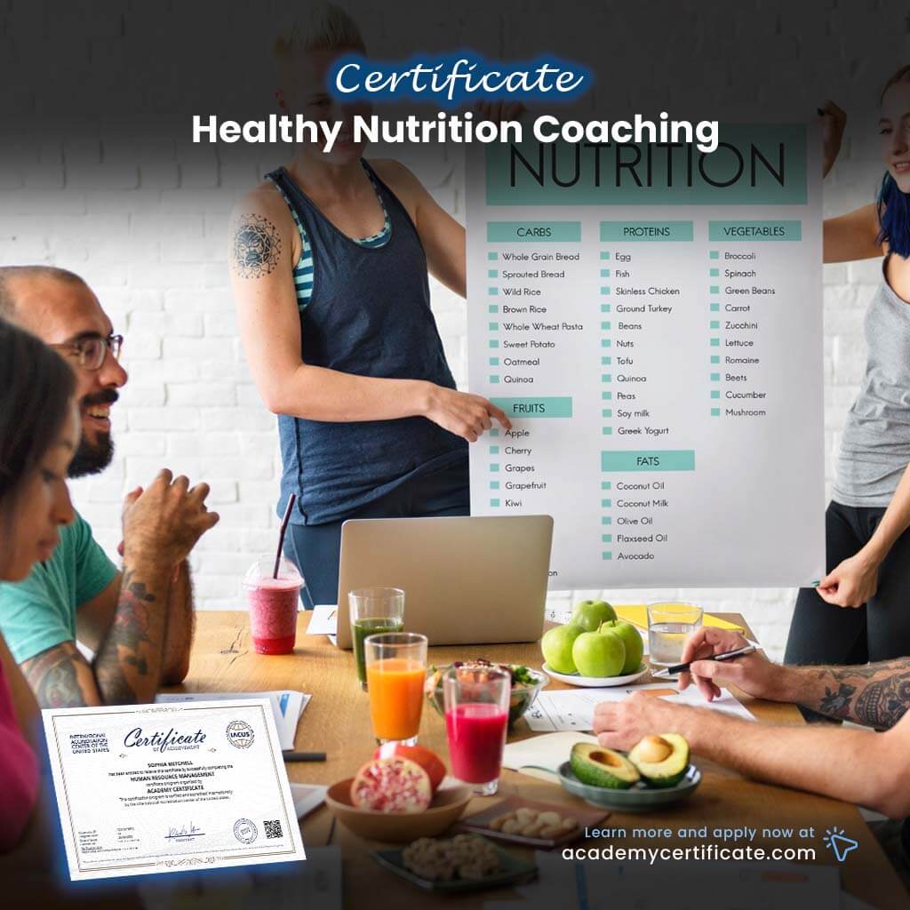 Healthy Nutrition Coaching Certificate