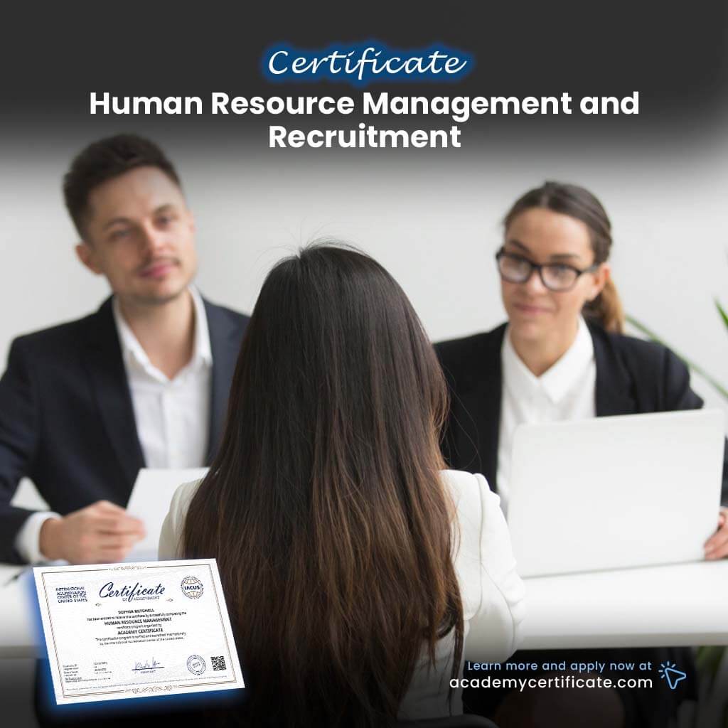 Human Resource Management and Recruitment Certificate