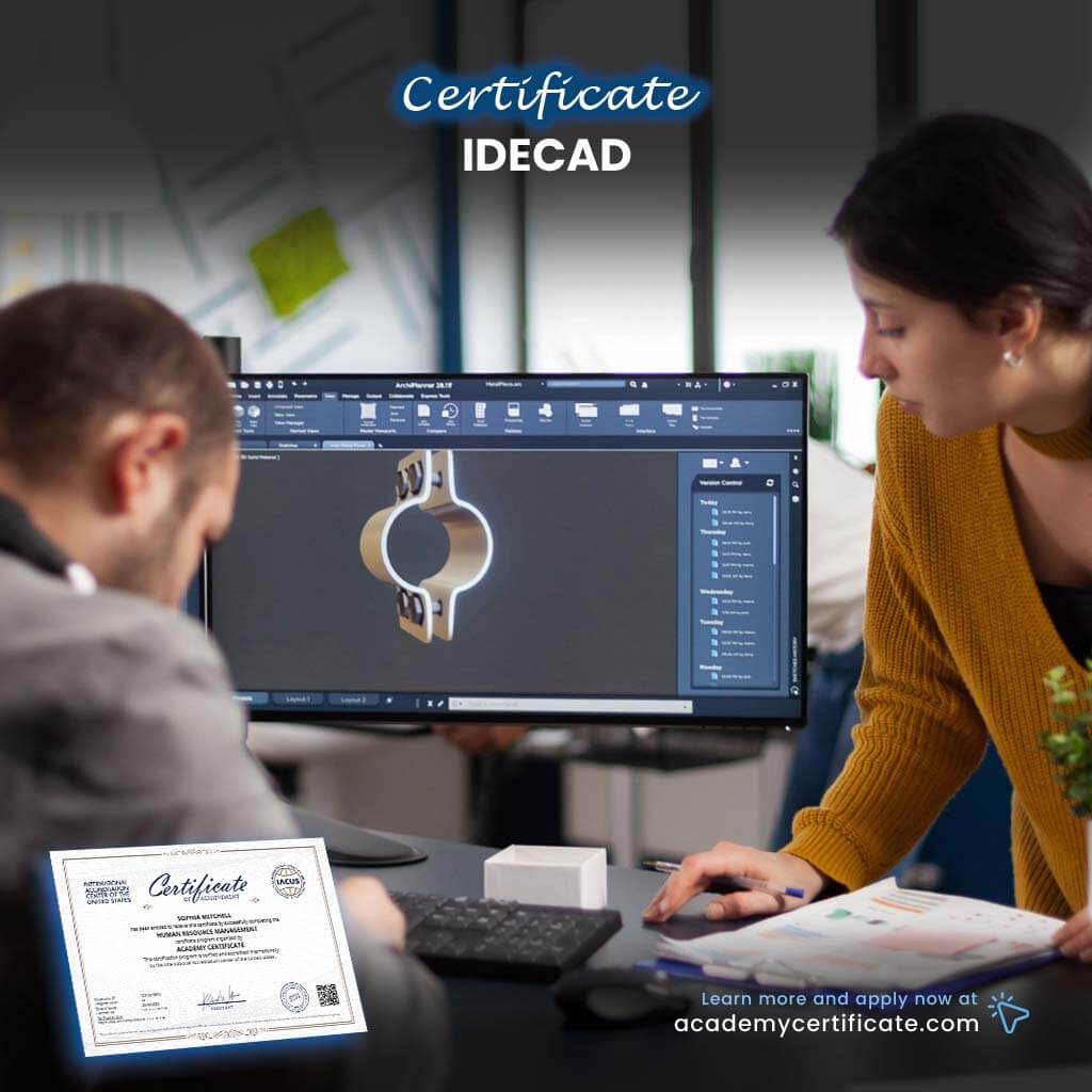 IDECAD Certificate