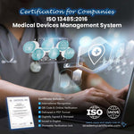 ISO 13485:2016 Medical Devices Management System Certification for Companies and Institutions