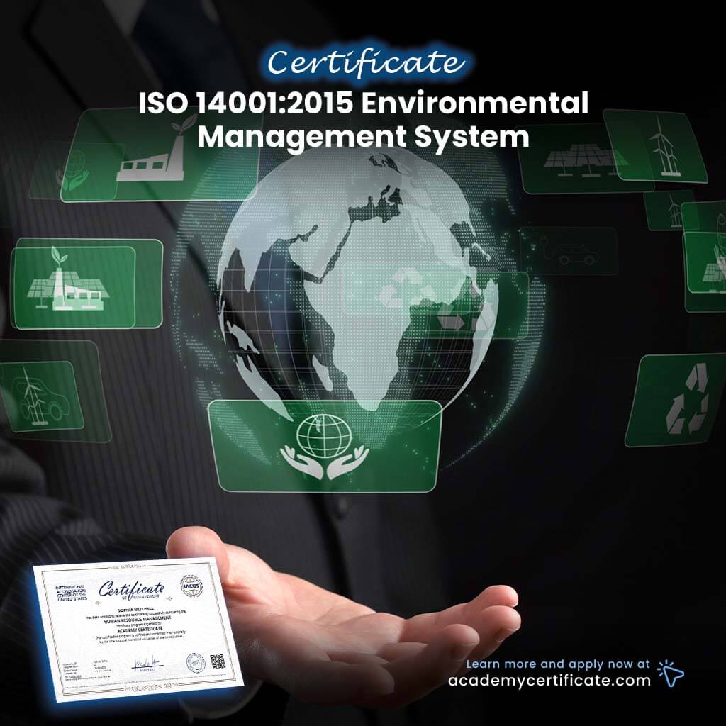 ISO 14001:2015 Environmental Management System Certificate