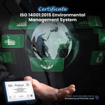 ISO 14001:2015 Environmental Management System Certificate
