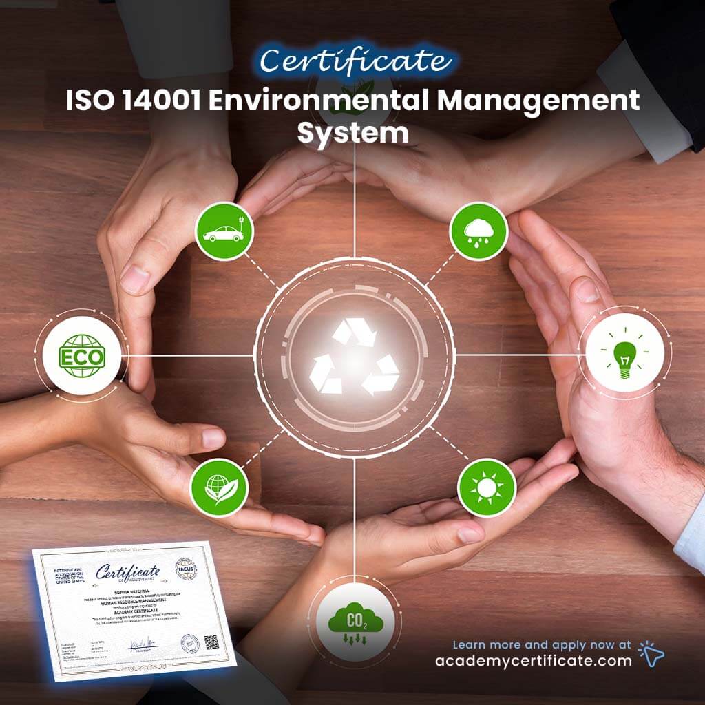ISO 14001 Environmental Management System Certificate