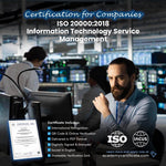 ISO 20000:2018 Information Technology Service Management Certification for Companies and Institutions
