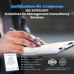 ISO 20700:2017 Guidelines for Management Consultancy Services Certification for Companies and Institutions