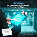 ISO 27001 Information Security Management System Certificate