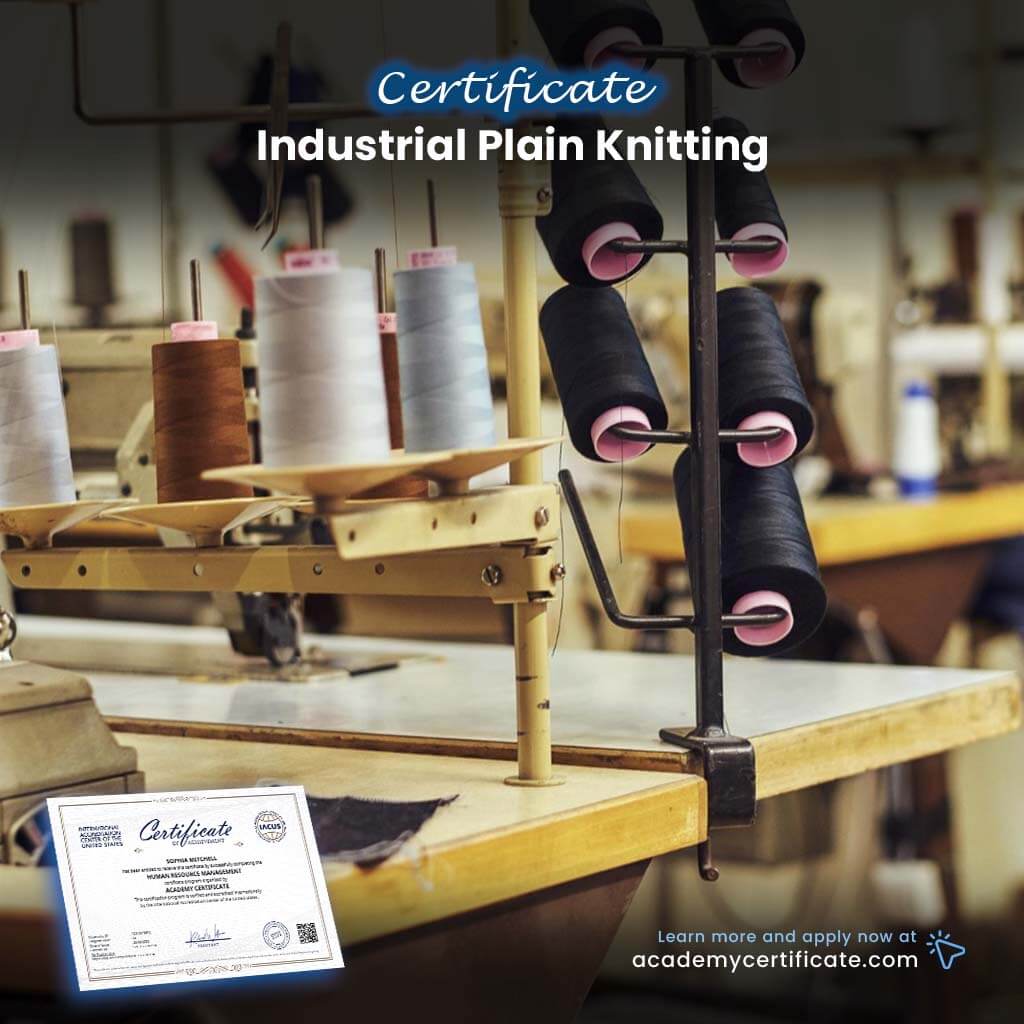 Industrial Plain Knitting Certificate