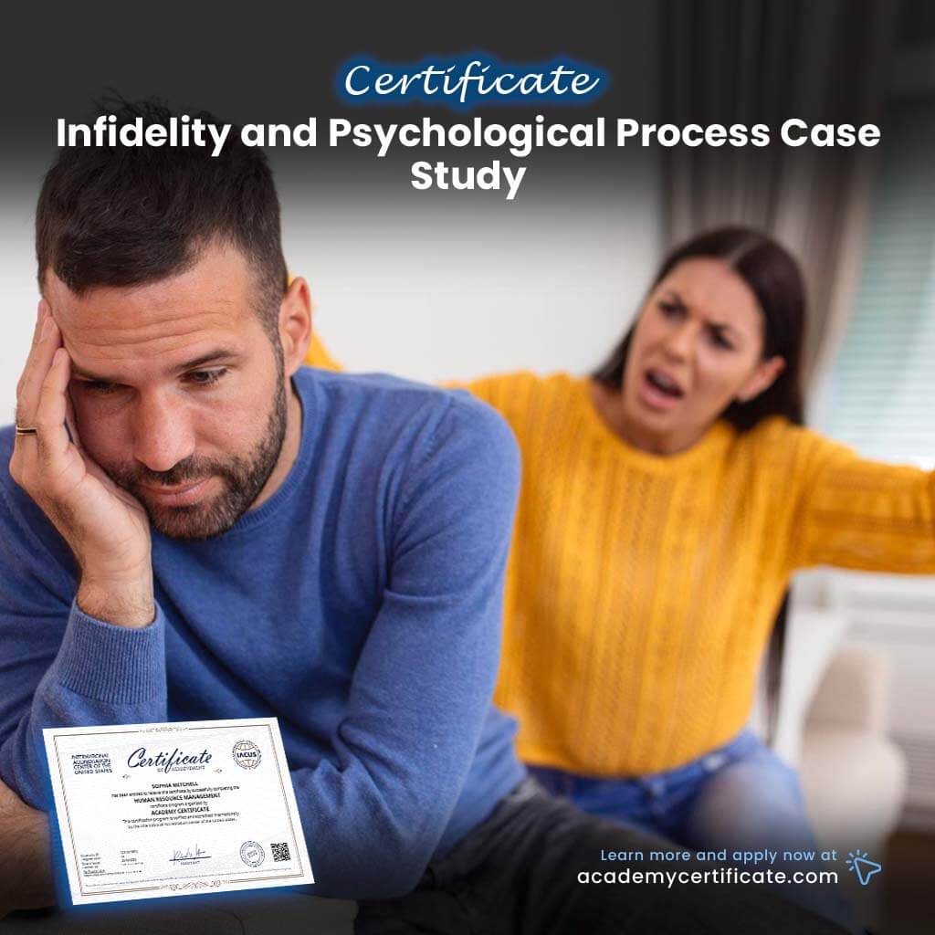 شهادة دراسة حالة حول الخيانة الزوجية والعمليات النفسية