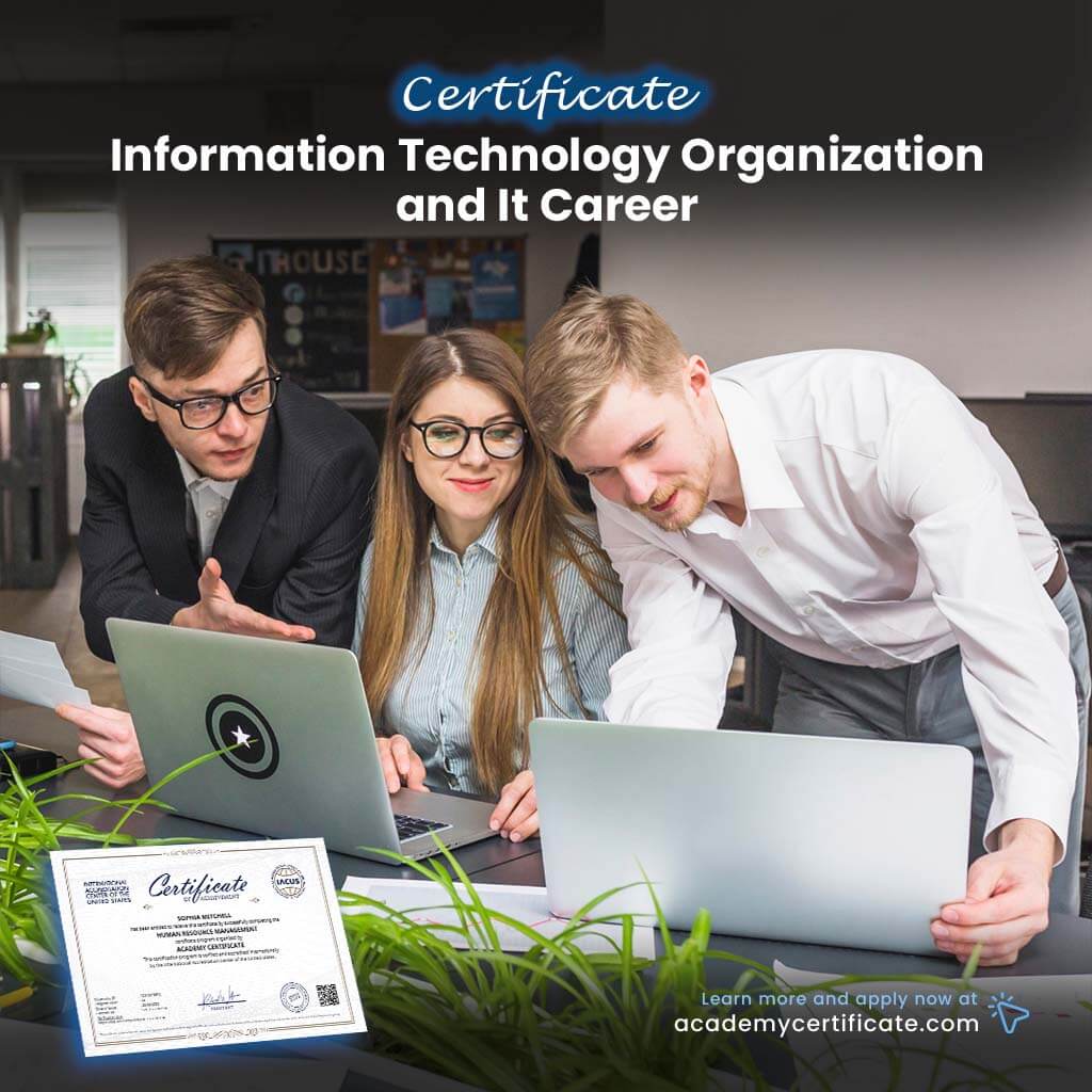 Information Technology Organization and It Career Certificate