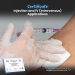 Injection and IV (Intravenous) Applications Certificate