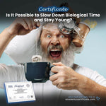 Is It Possible to Slow Down Biological Time and Stay Young? Certificate