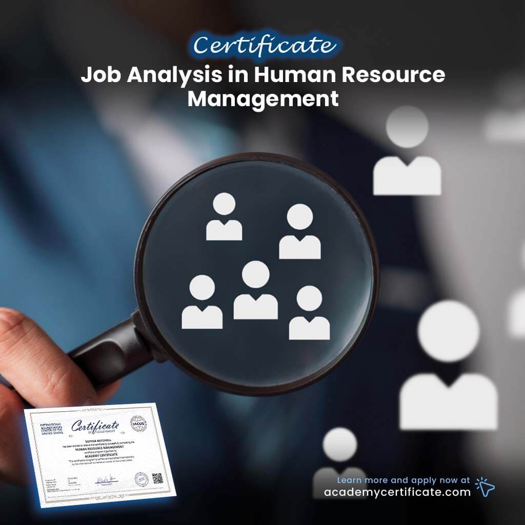 Job Analysis in Human Resource Management Certificate
