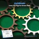 Lean Six Sigma Green Belt Certificate