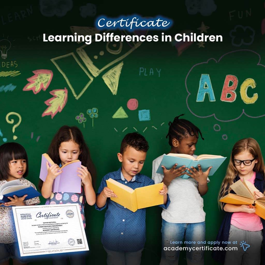 Learning Differences in Children Certificate