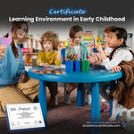 شهادة بيئة التعلم في مرحلة الطفولة المبكرة