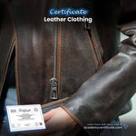 Leather Clothing Certificate