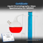 Liquid Chromatography–Mass Spectrometry (LC-MS/MS) Certificate