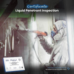 Liquid Penetrant Inspection Certificate