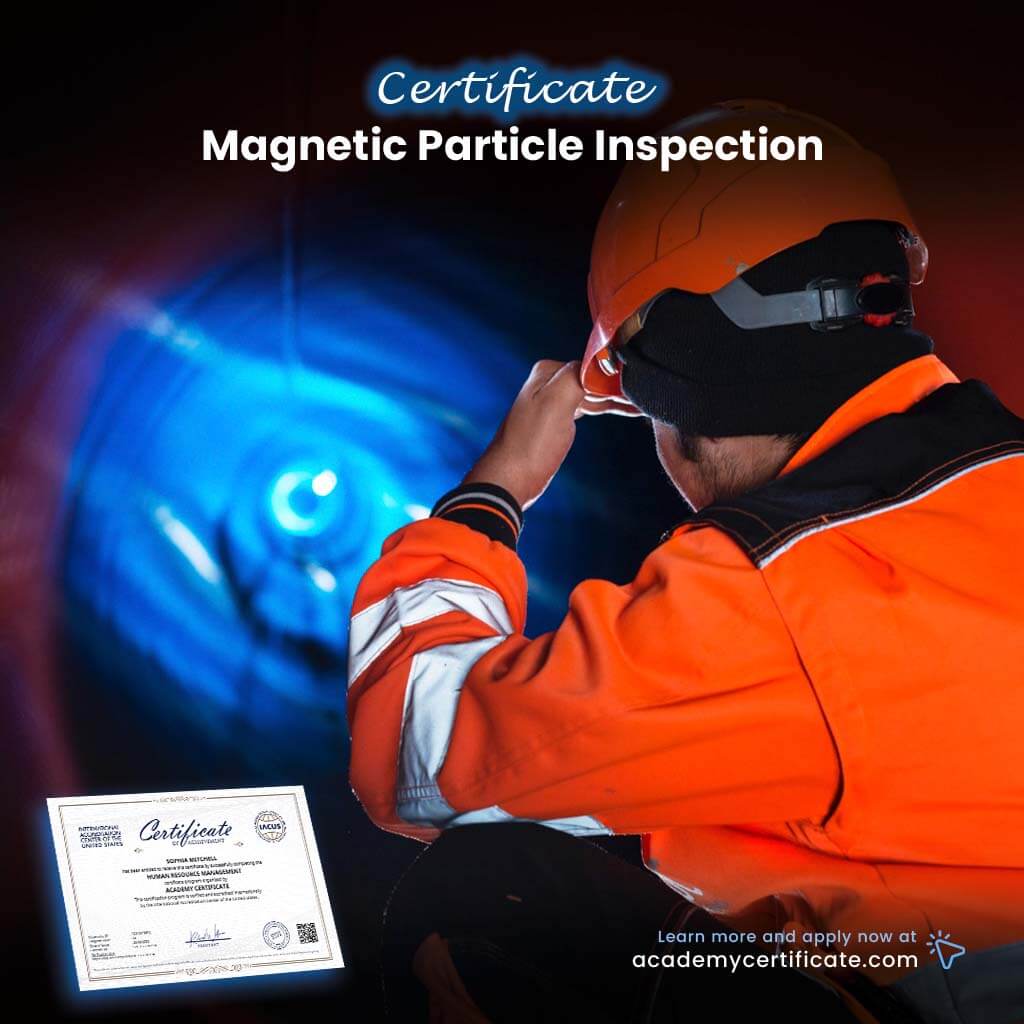 Magnetic Particle Inspection Certificate