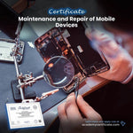 شهادة صيانة وإصلاح الأجهزة المحمولة