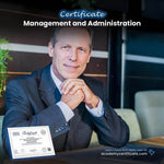 شهادة الإدارة والتنظيم