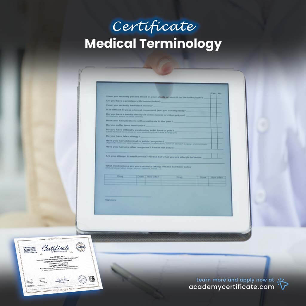 Medical Terminology Certificate