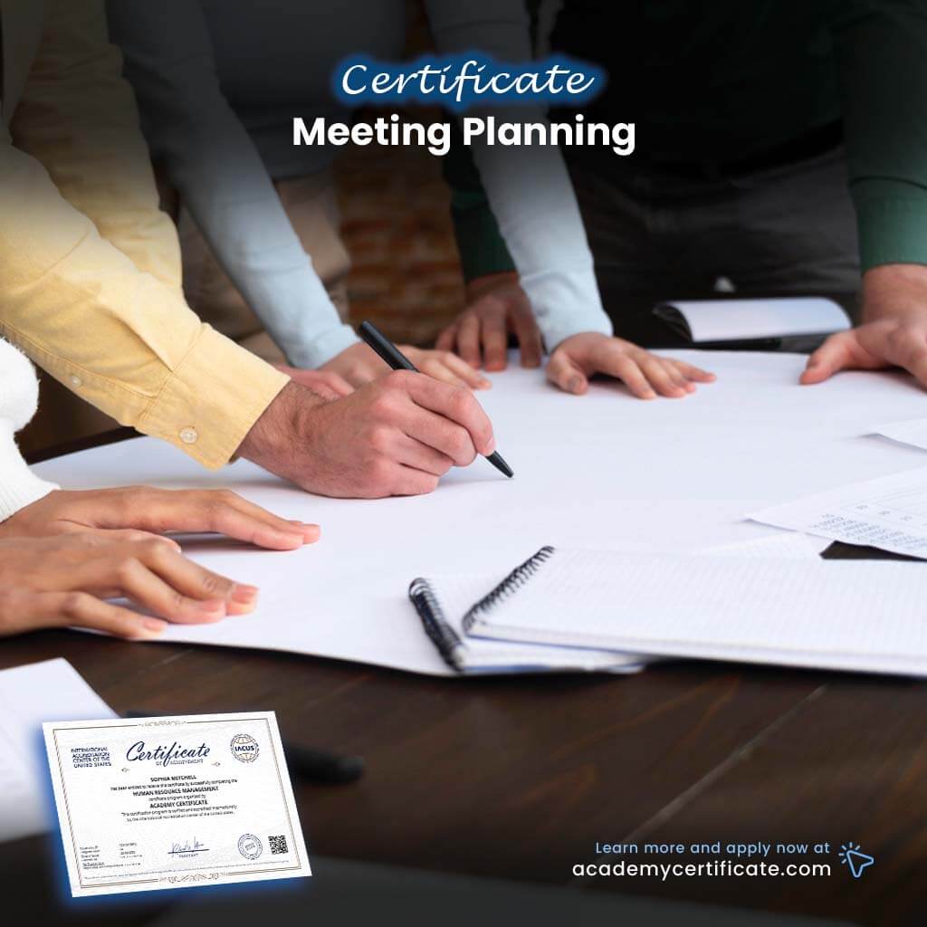 Meeting Planning Certificate