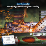 Metallurgy Technologies Casting Certificate