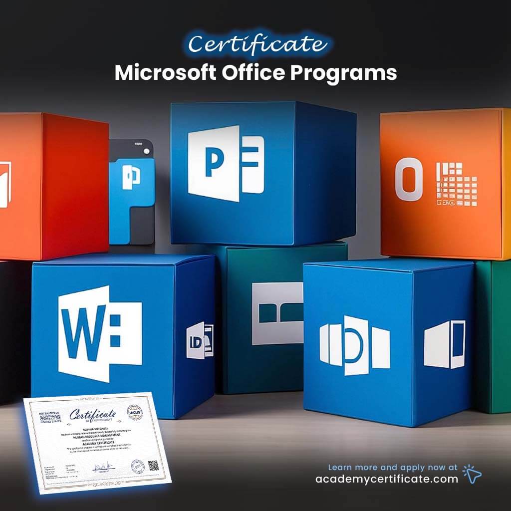 Microsoft Office Programs Certificate