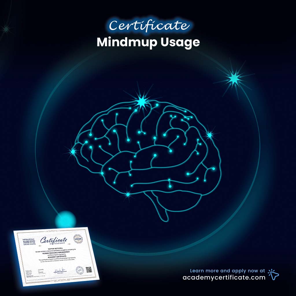 Mindmup Usage Certificate