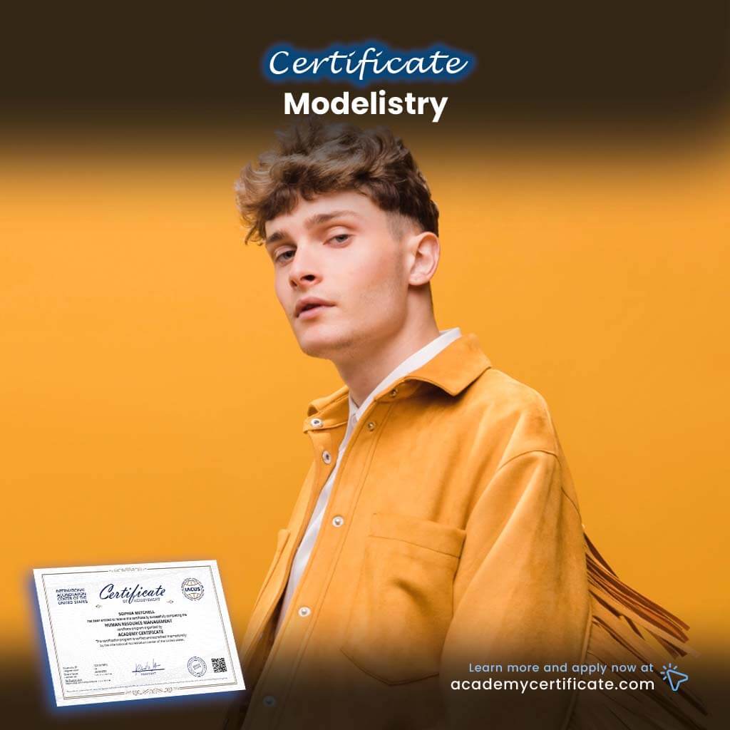 شهادة في فن النمذجة