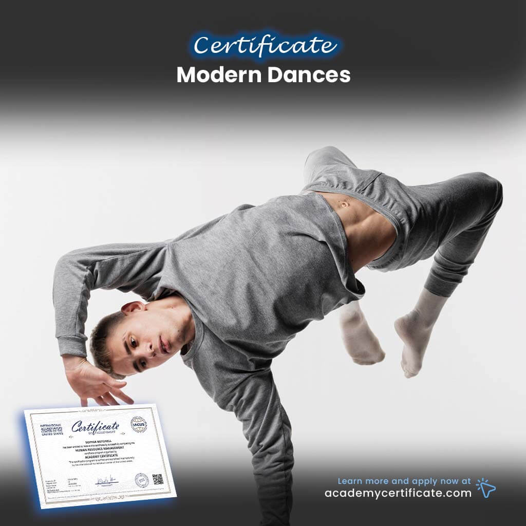 شهادة الرقصات الحديثة
